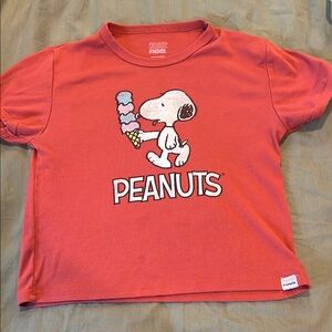 Peanuts Kids Red T-Shirt